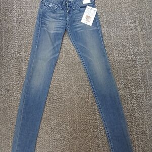 True Religion Blue Skinny Jeans